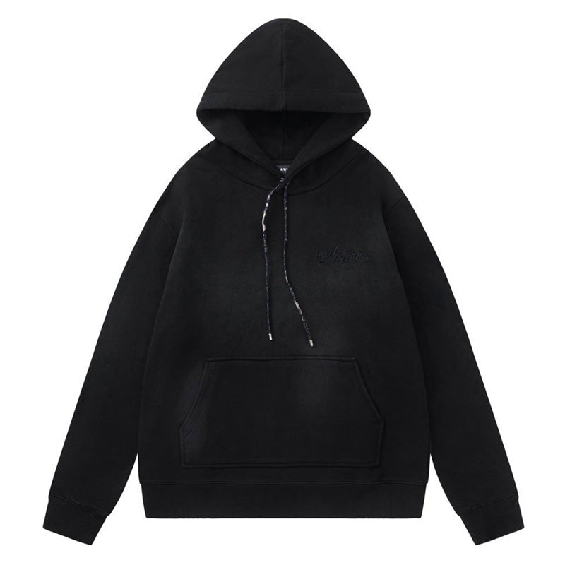 AMIRI Bandana-Embellished Cotton Hoodies
